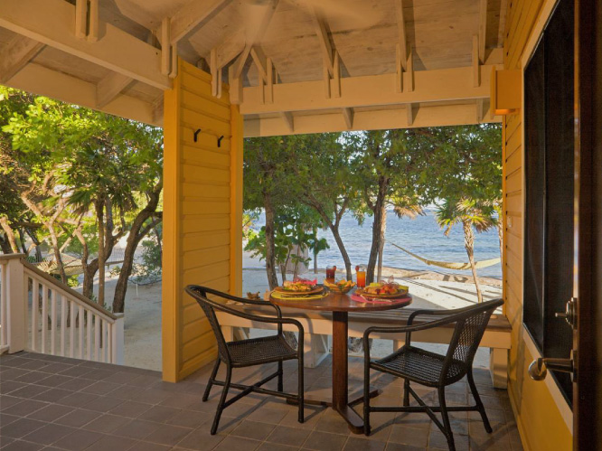 Barefoot Cay One Bedroom Oceanfront Villa Patio